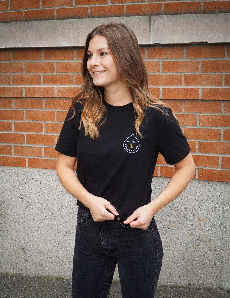 T-shirt | Brassée à Sherbrooke (noir)